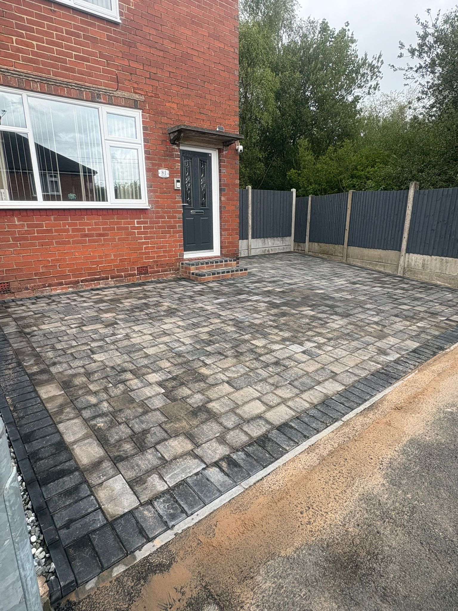 Block Paving Driveway Completed in Sandyford ST6