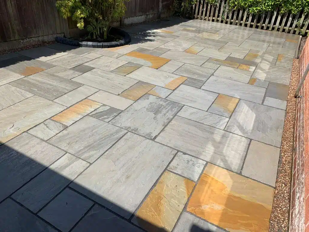 Sandstone Patios by Age Paving Ltd in Stoke-on-Trent