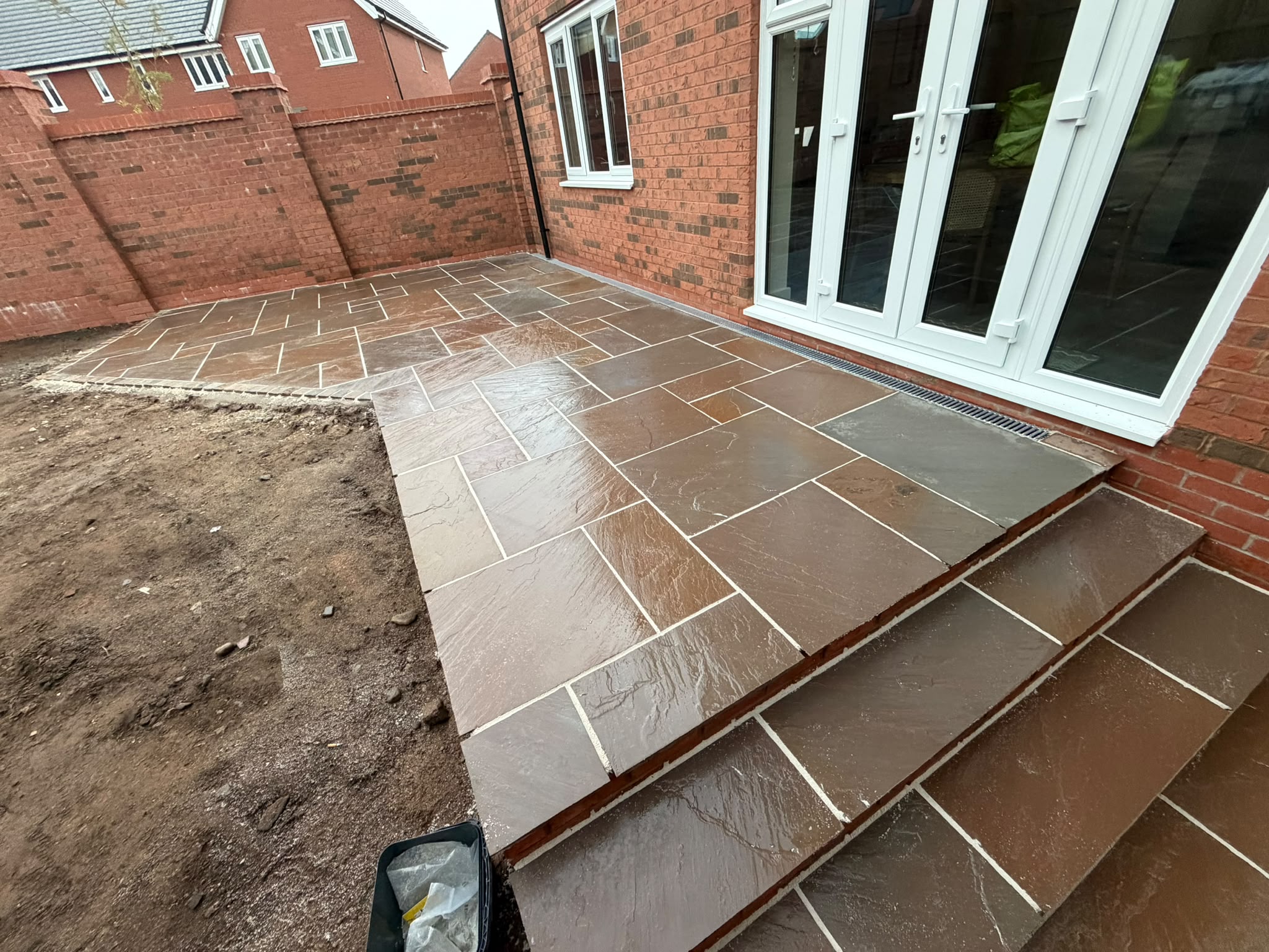 Sandstone Patios in Congleton, CW12 in Congleton, Cheshire