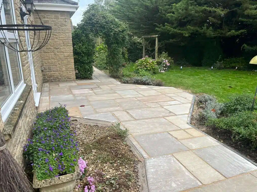 Stone Patios by Age Paving Ltd in Stoke-on-Trent